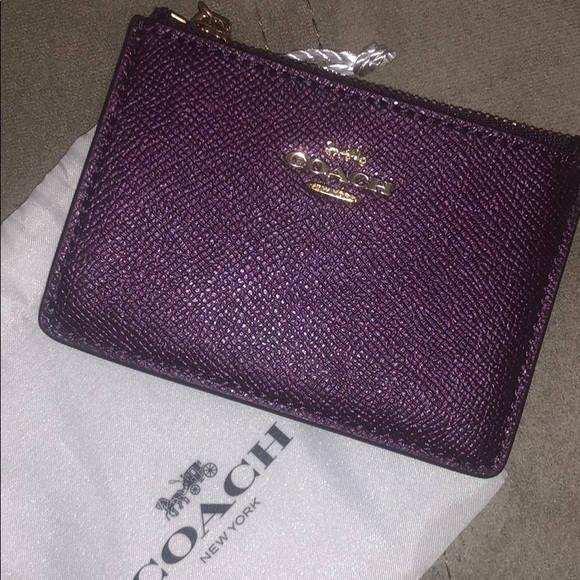 Coach card holder